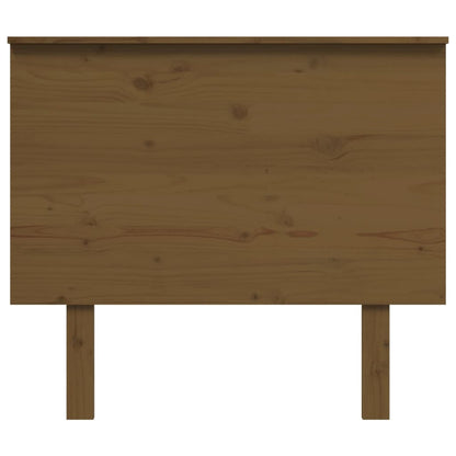 Hoofdbord 94X6X82,5 Cm Massief Grenenhout 94 x 82.5 cm Honingbruin