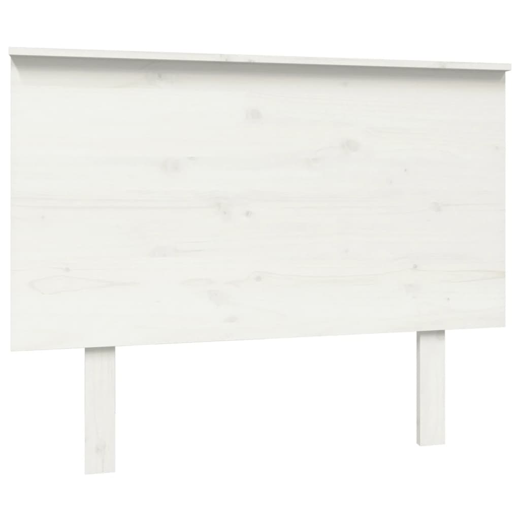 Hoofdbord 104x6x82,5 cm massief grenenhout wit 104 x 82.5 cm Wit