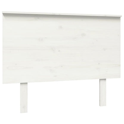 Hoofdbord 104x6x82,5 cm massief grenenhout wit 104 x 82.5 cm Wit