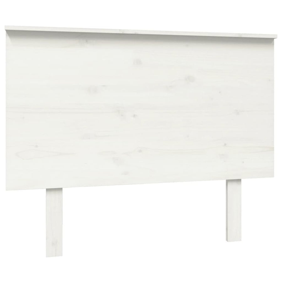 Hoofdbord 104x6x82,5 cm massief grenenhout wit 104 x 82.5 cm Wit