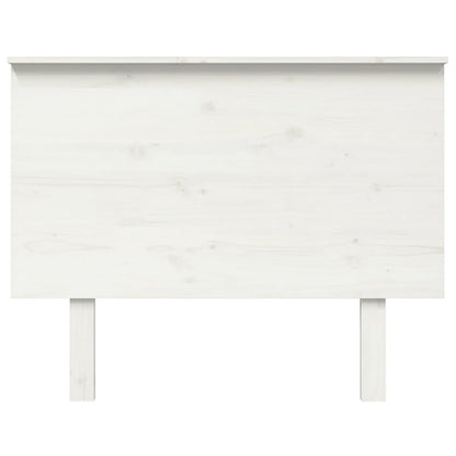 Hoofdbord 104x6x82,5 cm massief grenenhout wit 104 x 82.5 cm Wit