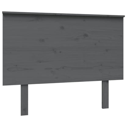 Hoofdbord 04X6X82,5 Cm Massief Grenenhout 104 x 82.5 cm Grijs