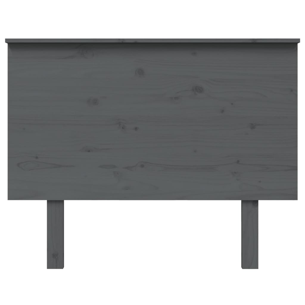 Hoofdbord 04X6X82,5 Cm Massief Grenenhout 104 x 82.5 cm Grijs