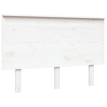 Hoofdbord 24X6X82,5 Cm Massief Grenenhout 124 x 82.5 cm Wit