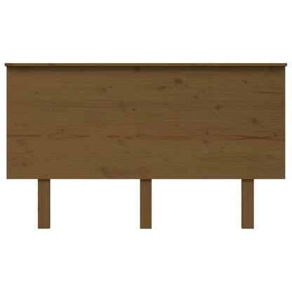 Hoofdbord 39X6X82,5 Cm Massief Grenenhout 139 x 82.5 cm Honingbruin