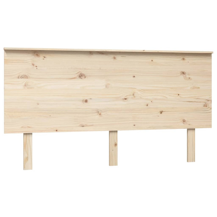 Hoofdbord 54X6X82,5 Cm Massief Grenenhout 154 x 82.5 cm Naturel