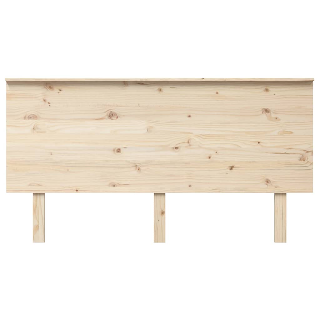 Hoofdbord 54X6X82,5 Cm Massief Grenenhout 154 x 82.5 cm Naturel