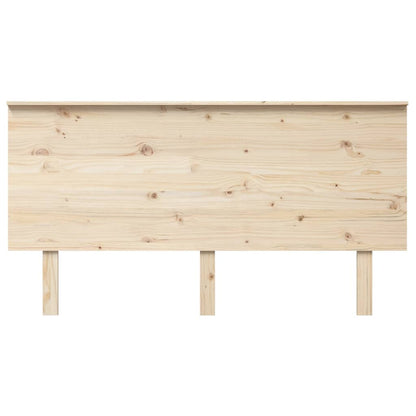 Hoofdbord 54X6X82,5 Cm Massief Grenenhout 154 x 82.5 cm Naturel