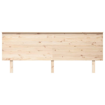 Hoofdbord 204X6X82,5 Cm Massief Grenenhout 204 x 82.5 cm Naturel