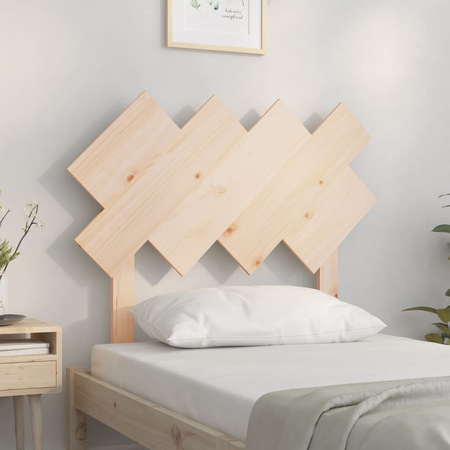 Hoofdbord 92X3X81 Cm Massief Grenenhout