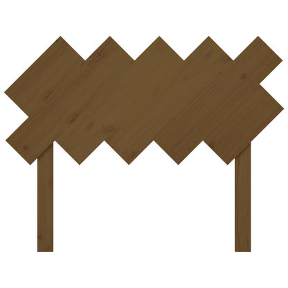 Hoofdbord 104X3X80,5 Cm Massief Grenenhout Honingbruin