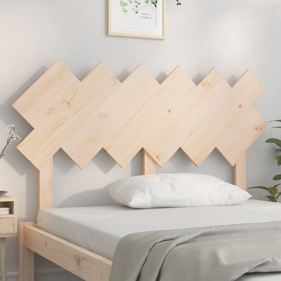 Hoofdbord 132X3X81 Cm Massief Grenenhout