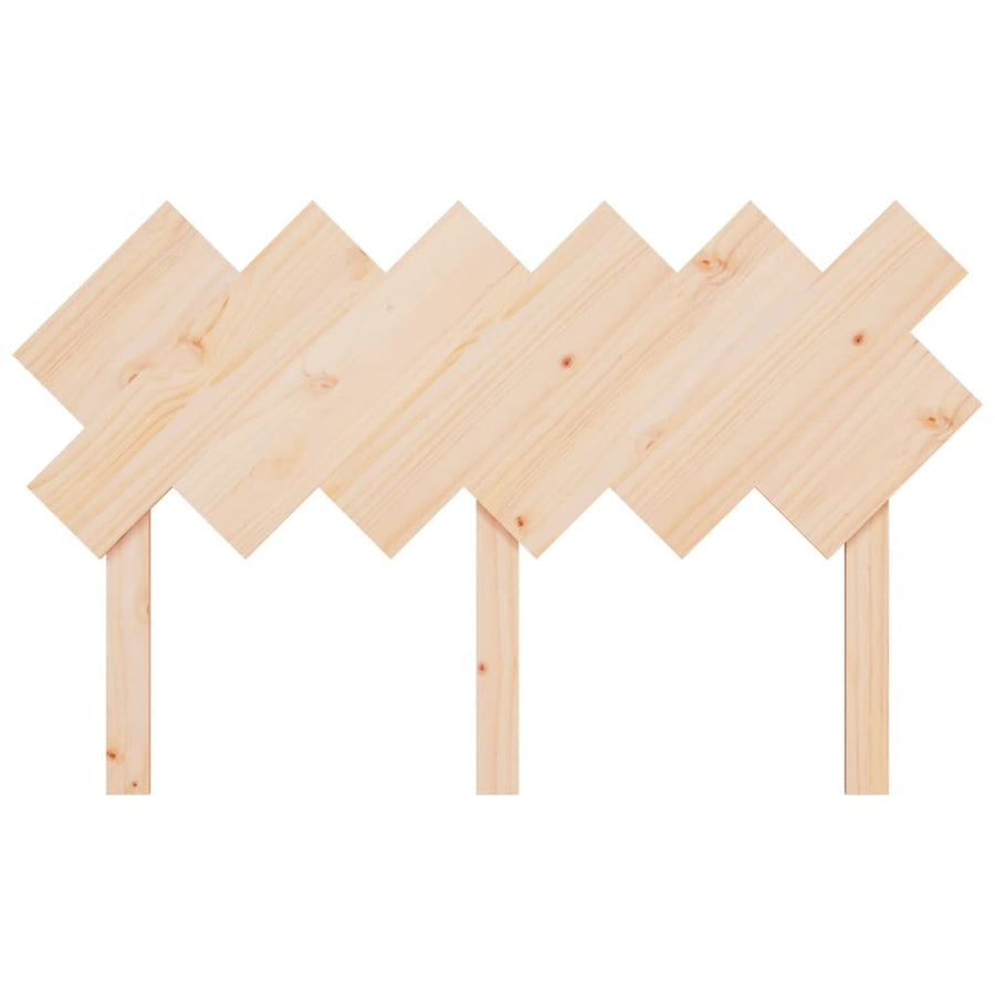 Hoofdbord 132X3X81 Cm Massief Grenenhout