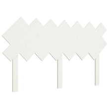 Hoofdbord 141X3X80,5 Cm Massief Grenenhout Wit