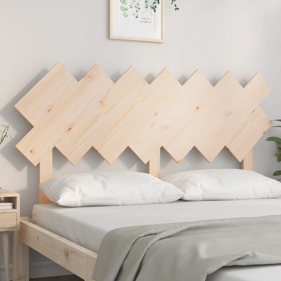 Hoofdbord 151,5X3X81 Cm Massief Grenenhout