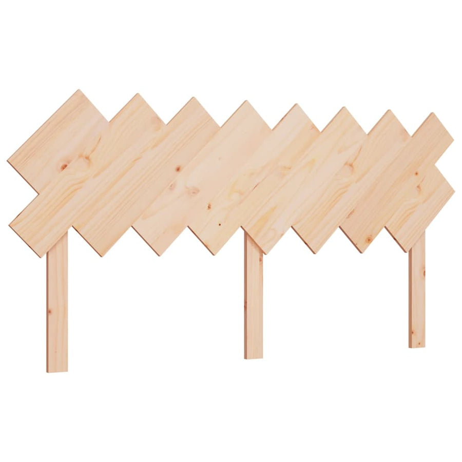 Hoofdbord 159,5X3X80,5 Cm Massief Grenenhout