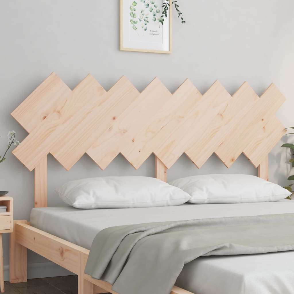 Hoofdbord 159,5X3X80,5 Cm Massief Grenenhout