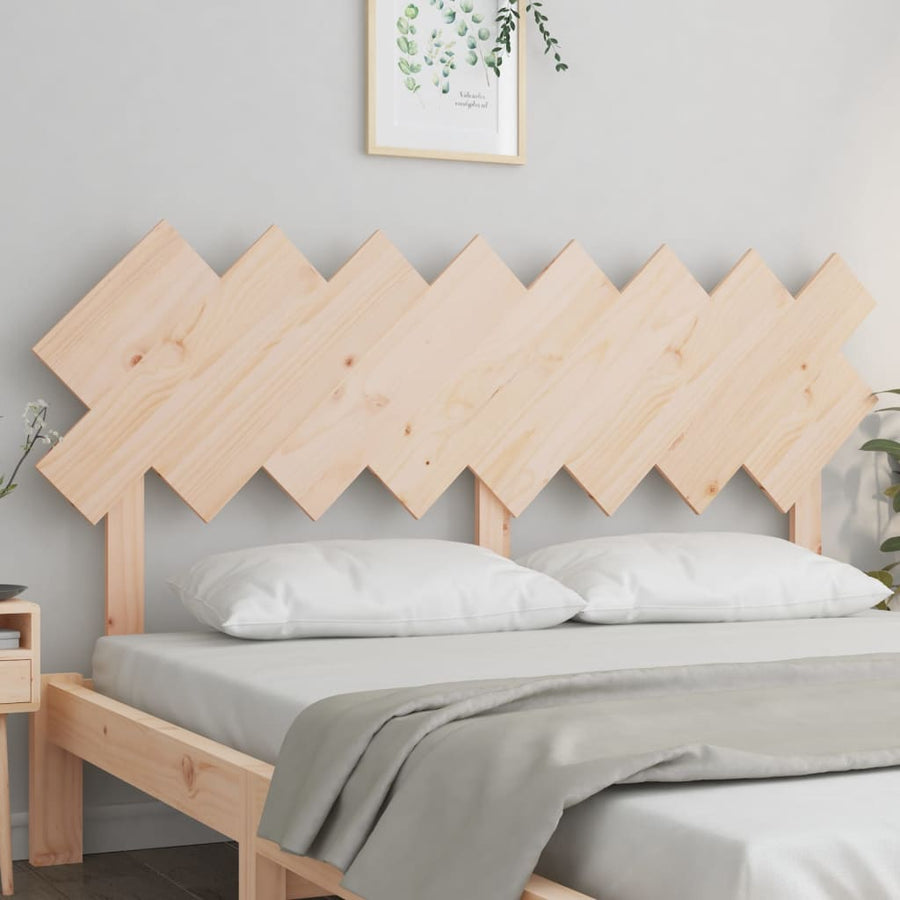 Hoofdbord 159,5X3X80,5 Cm Massief Grenenhout