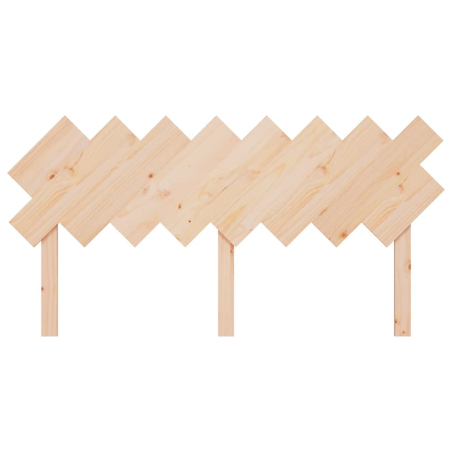 Hoofdbord 159,5X3X80,5 Cm Massief Grenenhout
