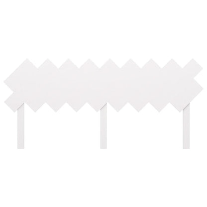 Hoofdbord 178X3X80,5 Cm Massief Grenenhout Wit