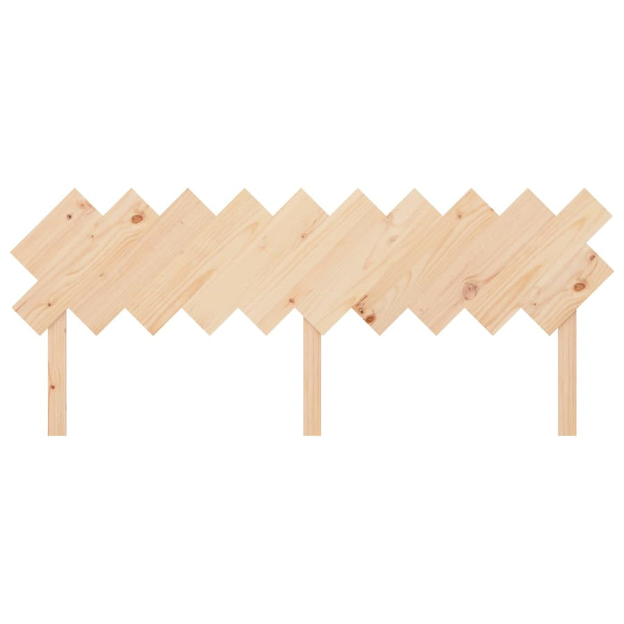 Hoofdbord 196X3X80,5 Cm Massief Grenenhout