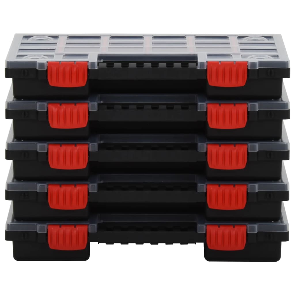 Assortimentsdozen 5 St 34,5X25X5 Cm Polypropeen 15 verdelers