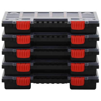 Assortimentsdozen 5 St 34,5X25X5 Cm Polypropeen 15 verdelers