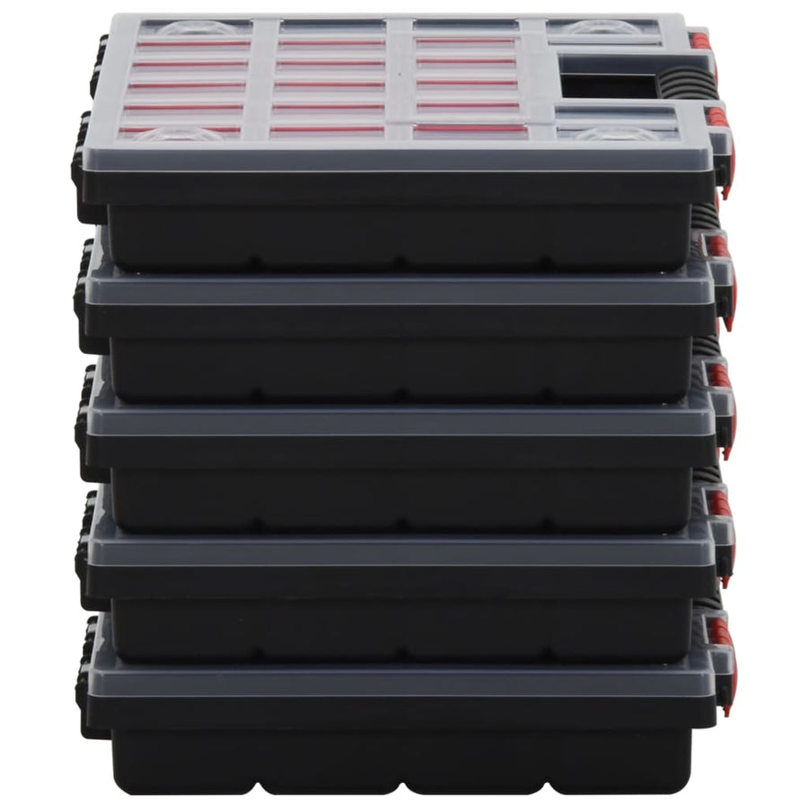 Assortimentsdozen 5 St 34,5X25X5 Cm Polypropeen 15 verdelers
