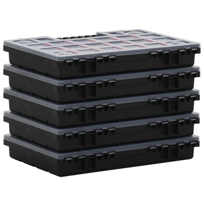 Assortimentsdozen 5 St 34,5X25X5 Cm Polypropeen 15 verdelers