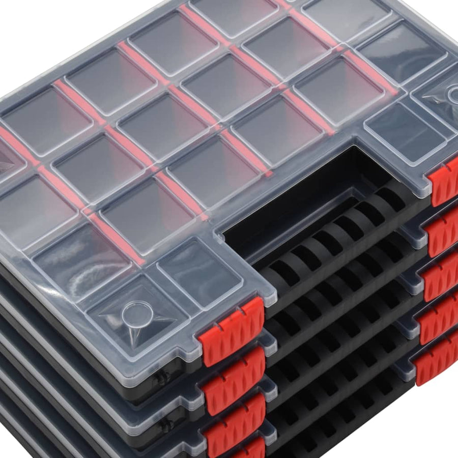 Assortimentsdozen 5 St 34,5X25X5 Cm Polypropeen 15 verdelers