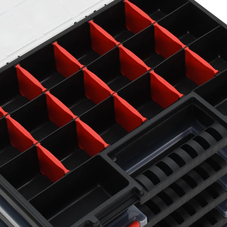 Assortimentsdozen 5 St 34,5X25X5 Cm Polypropeen 15 verdelers