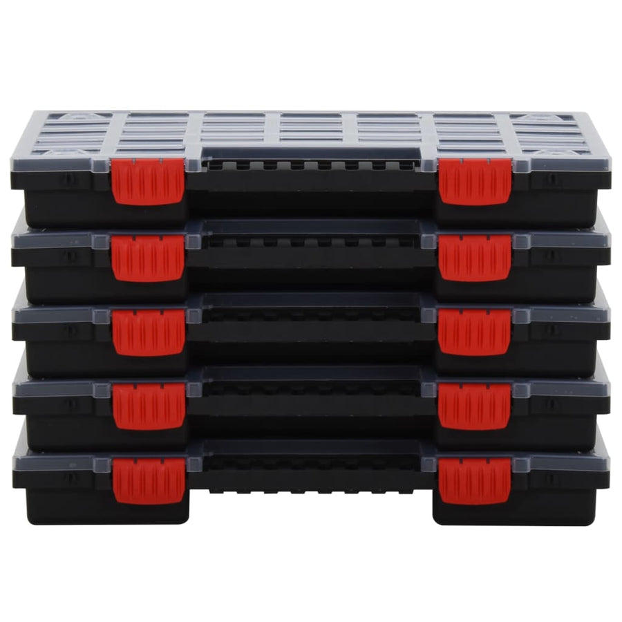 Assortimentsdozen 5 St 40X30X5 Cm Polypropeen 26 verdelers
