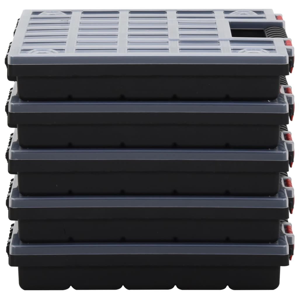Assortimentsdozen 5 St 40X30X5 Cm Polypropeen 26 verdelers