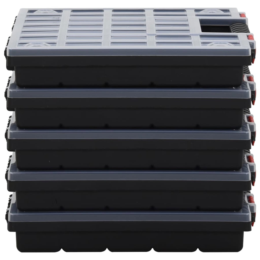 Assortimentsdozen 5 St 40X30X5 Cm Polypropeen 26 verdelers