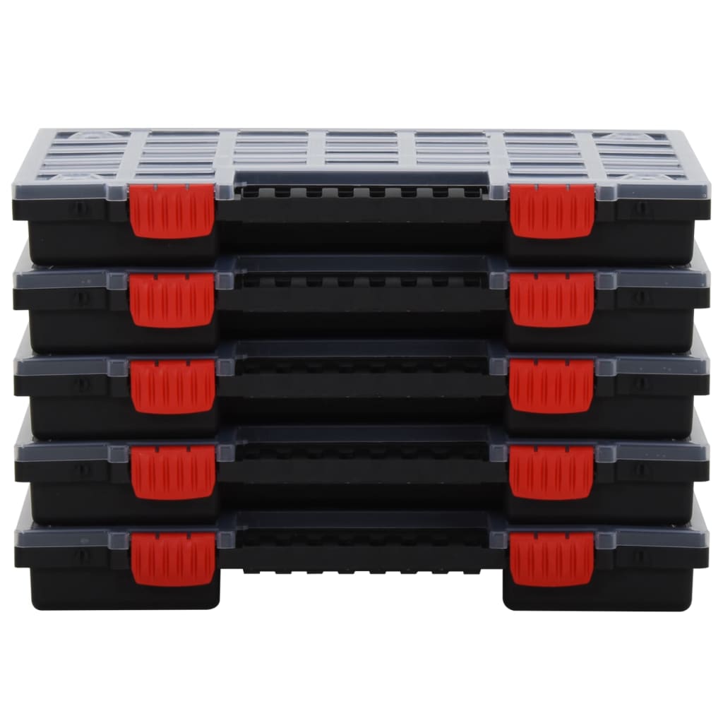 Assortimentsdozen 5 St 40X30X5 Cm Polypropeen 21 boxen