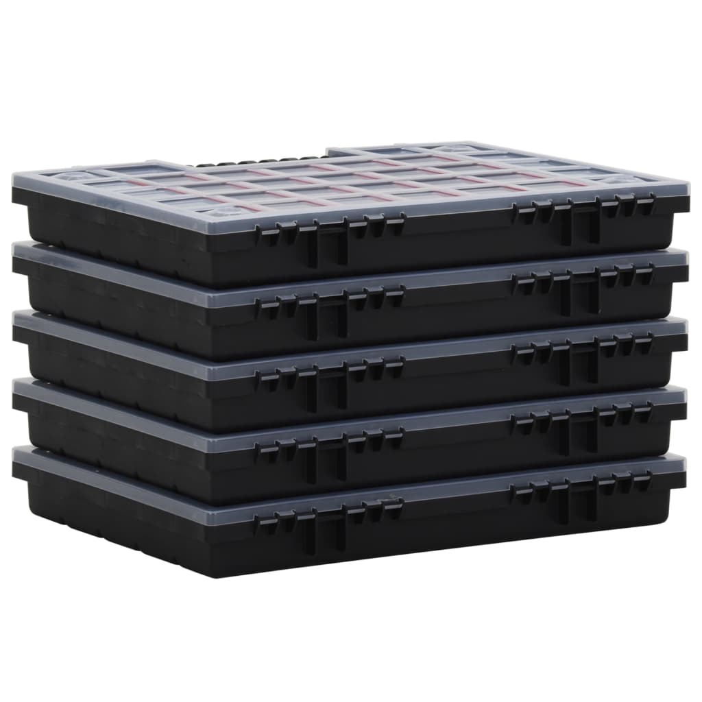 Assortimentsdozen 5 St 40X30X5 Cm Polypropeen 21 boxen