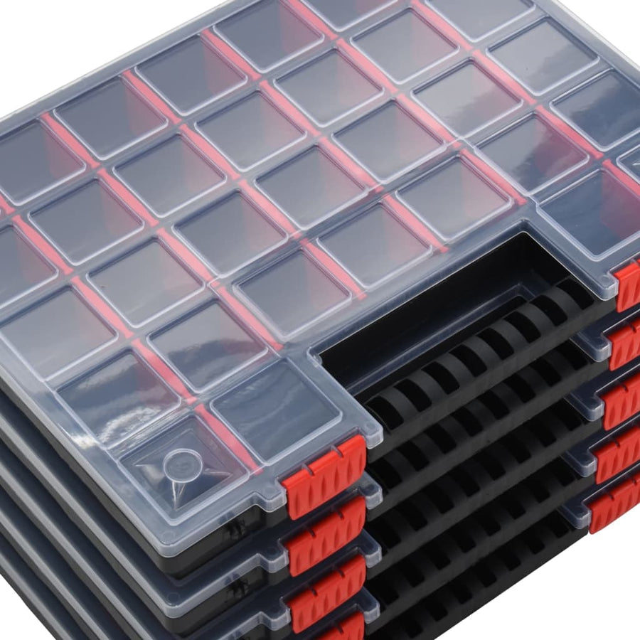 Assortimentsdozen 5 St 40X30X5 Cm Polypropeen 21 boxen