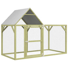 Kippenhok Geïmpregneerd Massief Grenenhout 200 x 100 x 150 cm