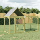 Impregnated Solid Pine Chicken Coop 200 x 100 x 150 cm