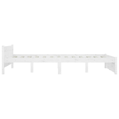 Bedframe Met Lades 120 x 190 cm Wit