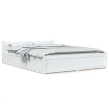 Bedframe Met Lades Wit 120X200 Cm