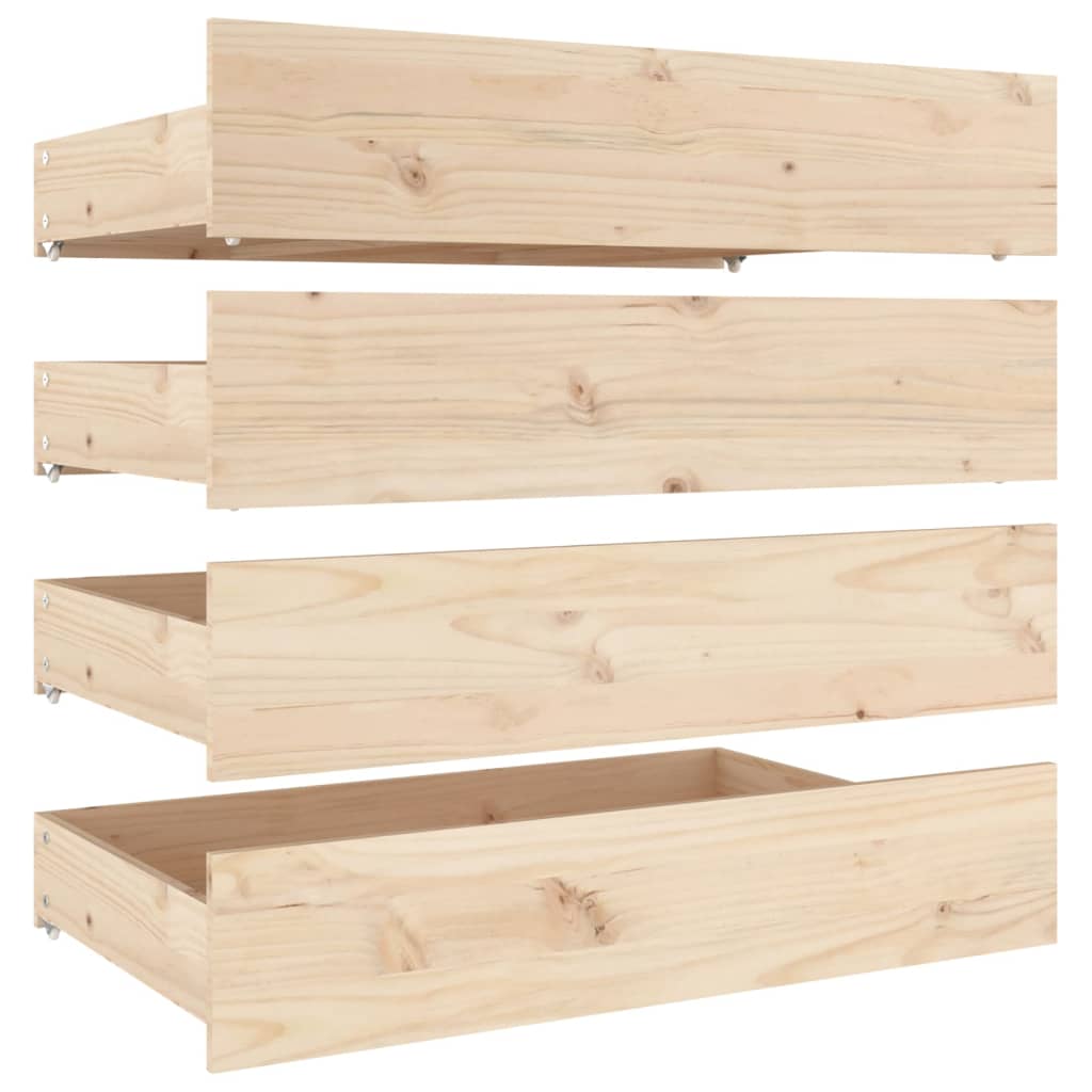Bedframe Met Lades 150X200 Cm 5Ft King Size
