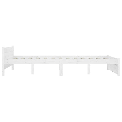 Bedframe Met Lades Wit 150X200 Cm 5Ft King Size