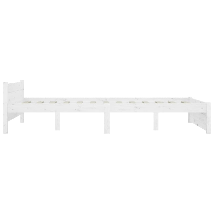 Bedframe Met Lades Wit 160X200 Cm