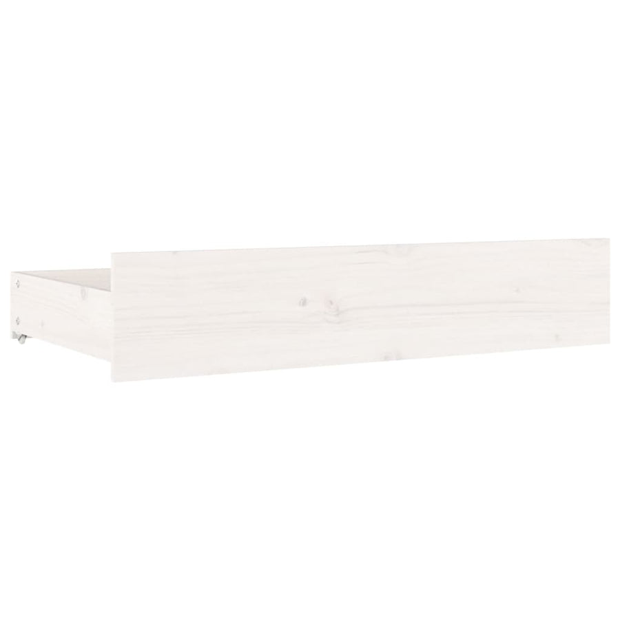 Bedframe Met Lades Wit 160X200 Cm