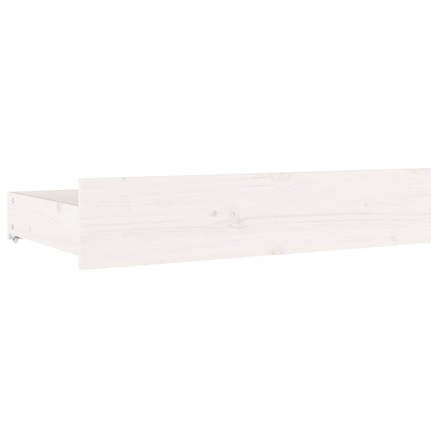 Bedframe Met Lades Wit 180X200 Cm 6Ft Super King