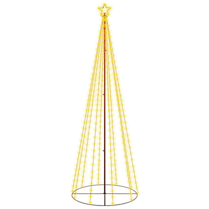Kegelkerstboom 310 LED's 100x300 cm warmwit 300 x 100 cm Warmwit