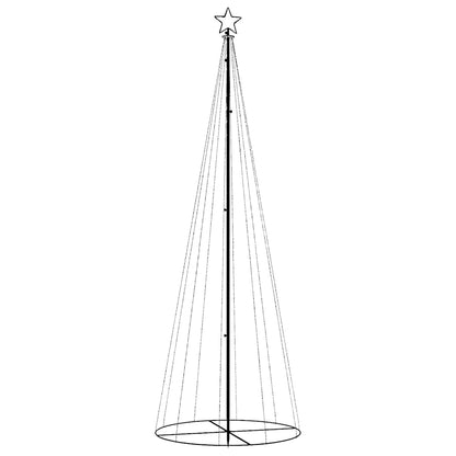 Kegelkerstboom 310 LED's 100x300 cm blauw