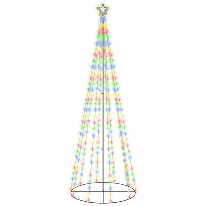 Kegelkerstboom 310 LED's 100x300 cm meerkleurig