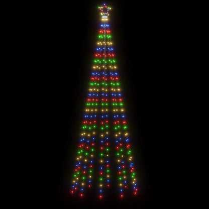 Kegelkerstboom 310 LED's 100x300 cm meerkleurig